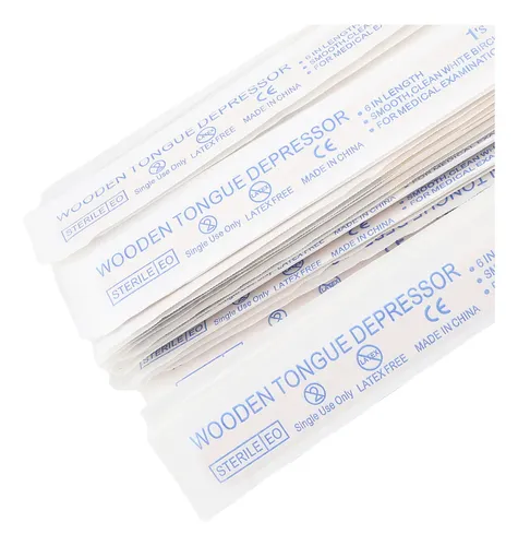 Varillas Para Remover Cera, 100 Unidades, De Madera, Multifu