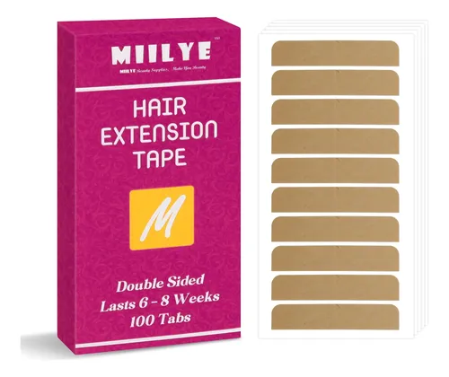 Cinta De Reemplazo Para Extensiones De Cabello Miilye, 100 T