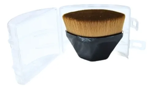 Brocha Kabuki Mágica Ideal Base Forma Diamante