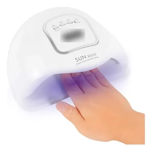 Cabina para uñas SunX5 MAX Blanca 120W Original Uv Led