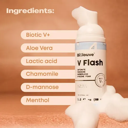Lavado Íntimo Externo Biolouve V Flash 1.2 Fl Oz Con Ph