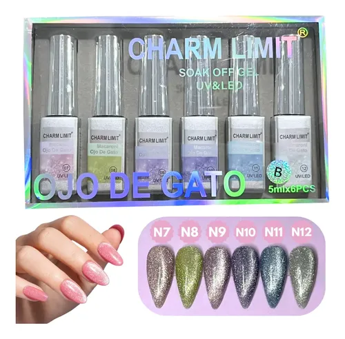 Esmalte Semipermanente Charm Limit Ojo De Gato Macaroni 5ml