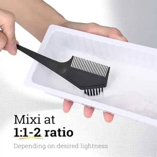 Kit De Decoloración, Aclarador De Cabello Para Cabello Oscur