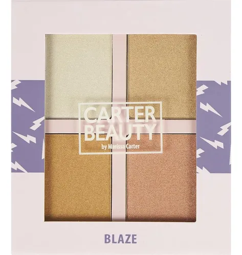 Carter Beauty Blaze Paleta Iluminadores Mini