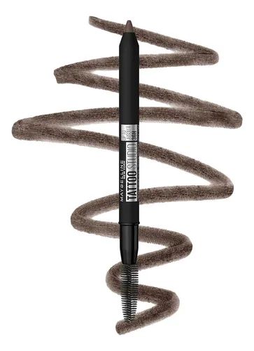 Lápiz De Cejas Waterproof Maybelline Tattoostudio Marrón