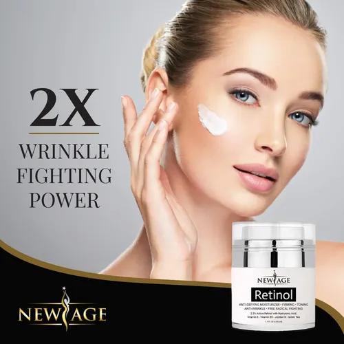 Crema Antienvejecimiento New Age Con Retinol Y Ácido