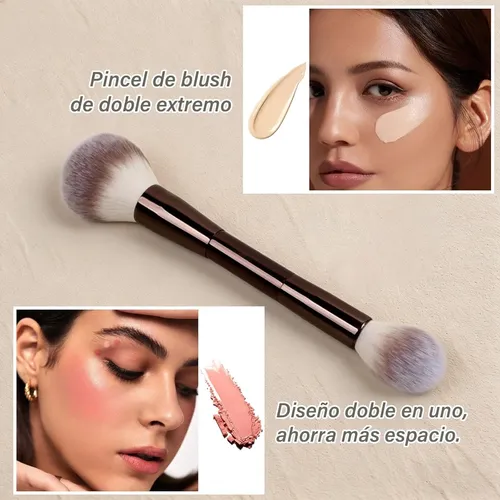 Brochas Para Maquillaje, 15 Set De Brochas Para Maquillaje