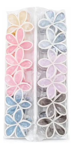 Broches Para El Pelo X6 Flores Cabello Mujer Urbanchic 1005