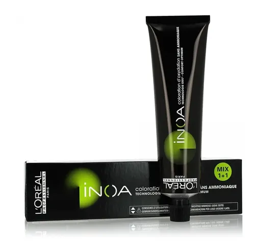 Tintura Permanente Sin Amoniaco Inoa X 60gr Tono 10.1 Rubio Clarisimo Grisáceo