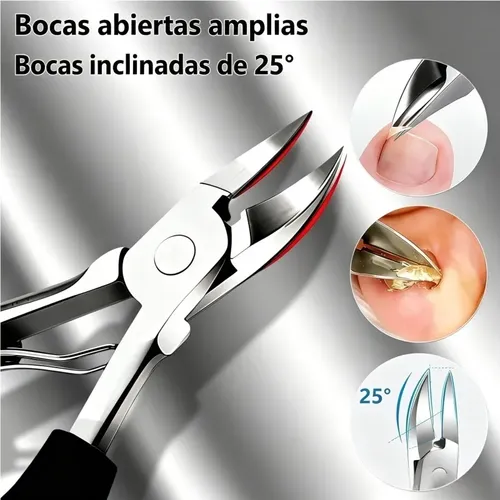 Set De 11 Herramientas De Manicura En Acero Inoxidable