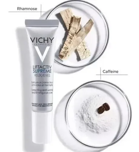Crema Supreme Ojos Vichy Liftactiv para todo tipo de piel de 15mL