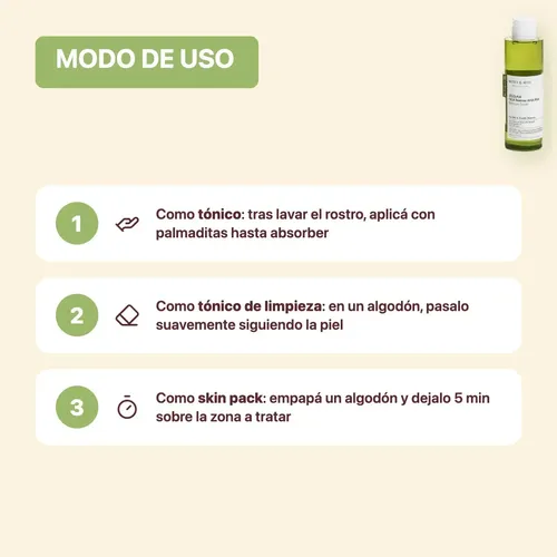 Tónico Facial Mary & May Cica Tea Tree AHA PHA Para Piel Grasa y Sensible 200 mL