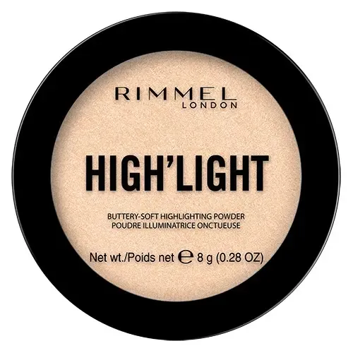 Iluminador En Polvo Rimmel High’light Powder Tono del maquillaje Champagne 01