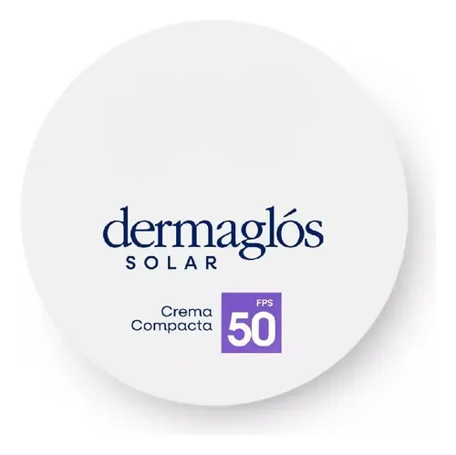 Dermaglós Protector Solar Facial Crema Compacta Fps50 Tono 1