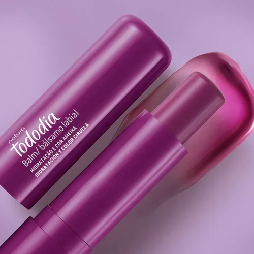 Bálsamo Labial Tododia Color Ciruela Natura