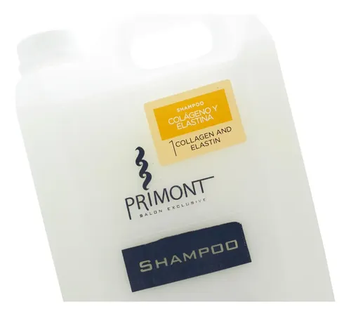 Primont Shampoo Colágeno Y Elastina Pelo Peluquería 5lt