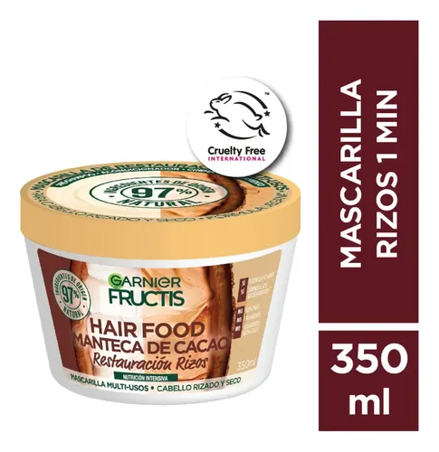 Mascarilla Fructis Hair Food Cacao 350 ml
