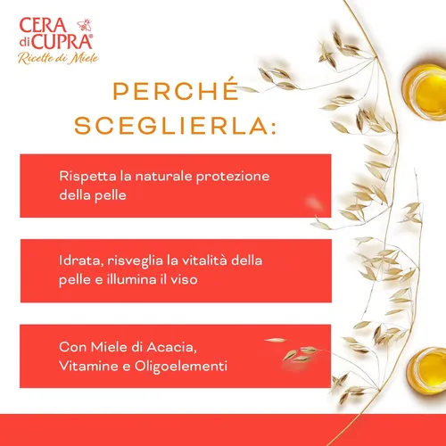 Agua Micelar Limpiadora Suave De Cera Di Cupra, 200 Ml