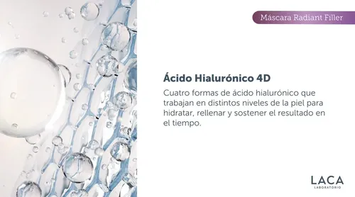 Máscara Radiant Filler 250g Laca Antiage Hidratante Todo Tipo De Piel