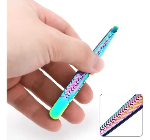 Pinza Depiladora De Cejas De Acero Inoxidable /.