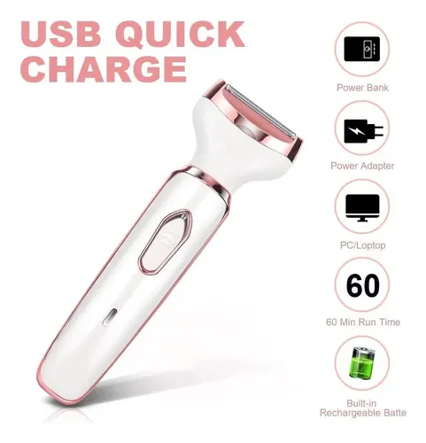 Llave* Depiladora Eléctrica Mujer, Rasuradora Portátil Sin