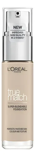 Loréal Base Maquillaje True Match Cubre Y Empareja Textura Tono 1.R/1.C ROSE IVORY