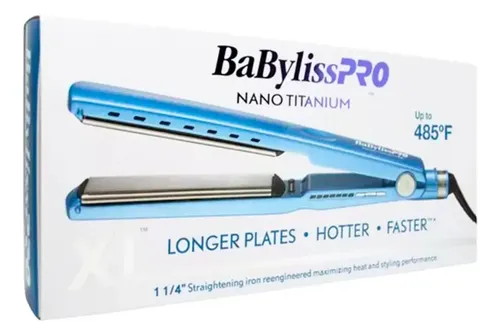 Babyliss Pro Nano Titanium Planchita De Pelo Xl 9091