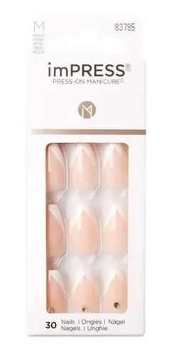 Uñas Press On – Kiss Impress Color So French