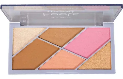 Paleta De Bronzer Rubor Iluminador Feels Mood Ruby Rose