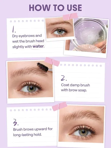 Stick Em Up Sheglam Jabón De Cejas Gel Resistente Al Agua