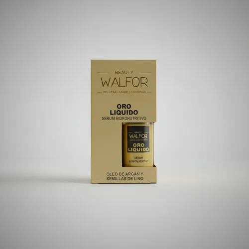 Serum Hidro Nutritivo Beauty Walfor Oro Liquido Argan 50g