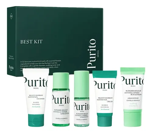 Set Skincare Purito Seoul Best 30ml / 30ml / 15ml X 3