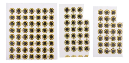 200 Piezas 3d Eye Of