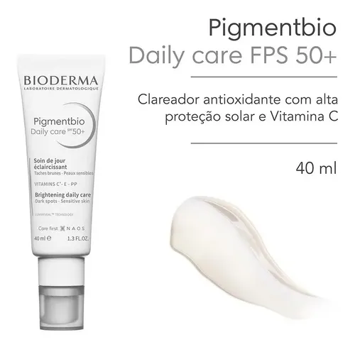 Crema facial de cuidado diario Bioderma Pigmentbio 50+ 40ml