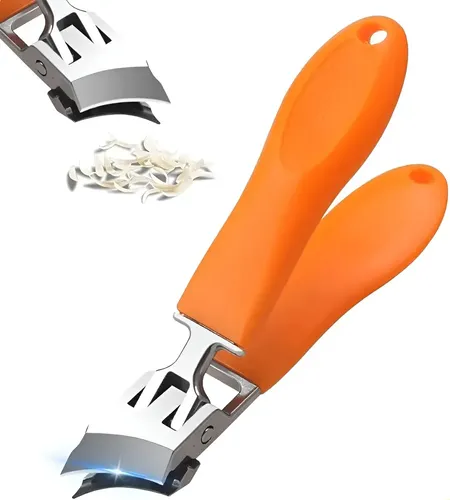 Clippers De Uñas A Prueba De Salpicaduras De Mango Recto