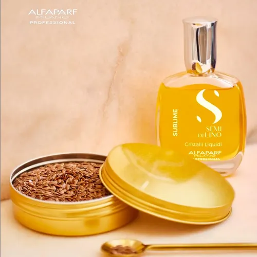 Serum Cristal Líquido Iluminador Alfaparf Semi Di Lino 15ml