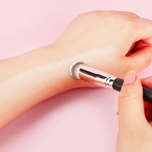 2 Pinceles Angulares Para Base Y Corrector