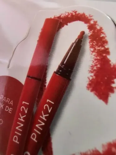 Delineador De Labios Pink21 Lip Liner Pro Larga Duración Color 05