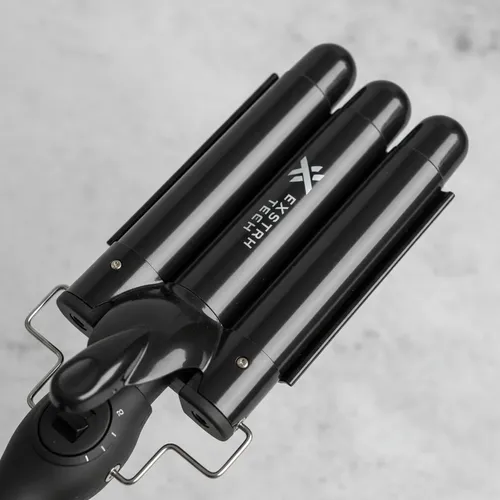 Buclera Rulera Ceramica De Pelo Profesional Triple Ondas