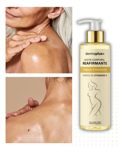 Aceite Corporal Reafirmante Con Colágeno Y Resveratrol