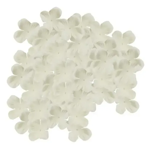 2 Accesorios De Pelo Diy Blancos