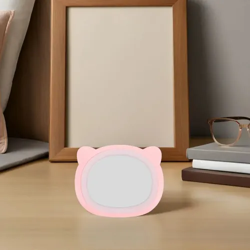 Mini Espejo Led Compacto Con Bolsillo Portátil Para Luz De M