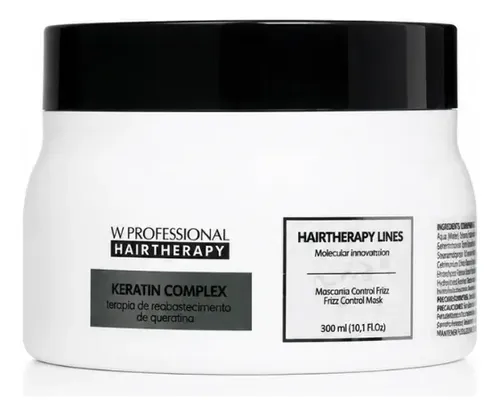 Shampoo + Mascara Keratin Complex Frizz Hairtherapy 300 Ml