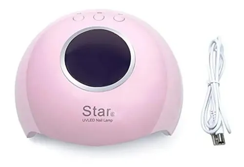 Cabina Uñas Gelificadas Manos Uv Led 36w 2 En 1 Star 6 3c