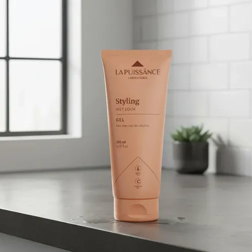 La Puissance Styling Wet Look Gel Fijacion Media Alta Brillo