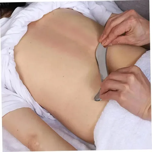 . A Cf. Gua Sha Acero Inoxidable Herramientas Fisioterapia .