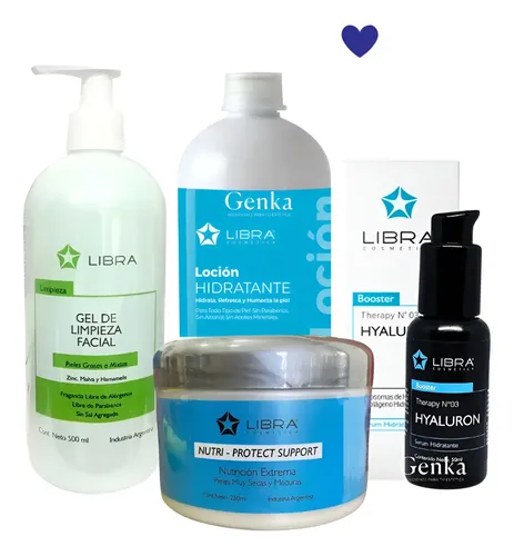 Kit Rutina Skincare Piel Mixta Hialuronico Grande Libra