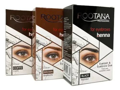 Henna Rootana Cejas Y Pestañas + Perfilador De Cejas
