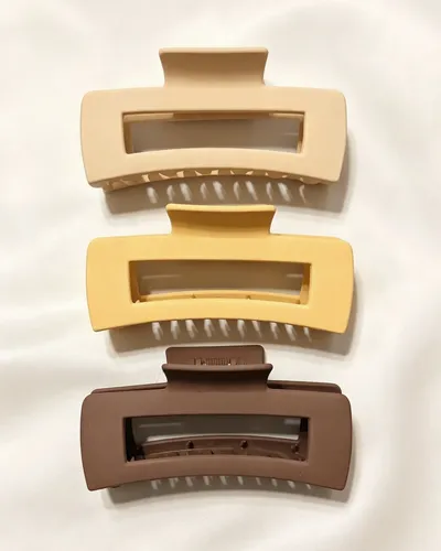 Set X3 Ganchos Grandes Broches Para Pelo