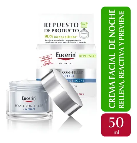 Eucerin Hyaluron-filler Crema De Noche Refill 50 Ttp